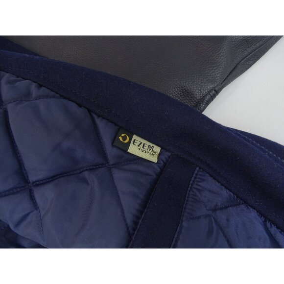 Vintage Columbus Destroyers Bomber XL AFL Arena Football Wool Leather Coat RARE - Picture 7 of 9